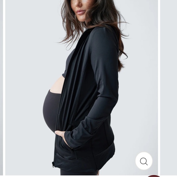 Ingrid and Isabel Active Maternity Side
Zip Jacket Black XS - Picture 4 of 9